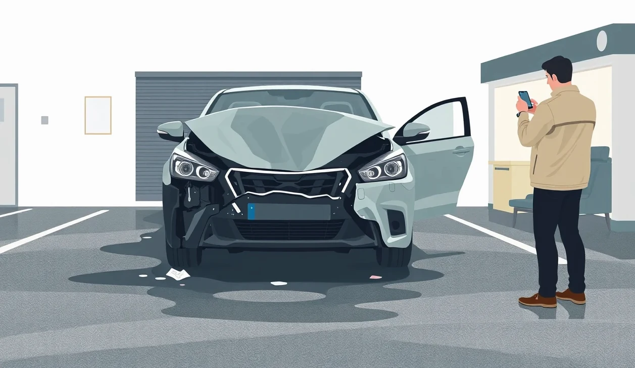 Vodič podpisujúci zmluvu o financovaní a poistení motorového vozidla