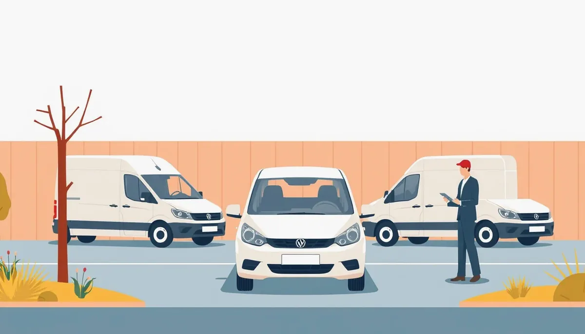 Obhliadka poškodeného automobilu technikom po dopravnej nehode