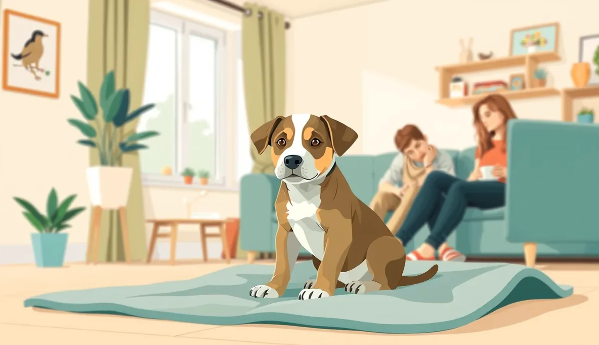 Veterinárny lekár vyšetruje ležiaceho psa na nerezovom stole v ambulancii