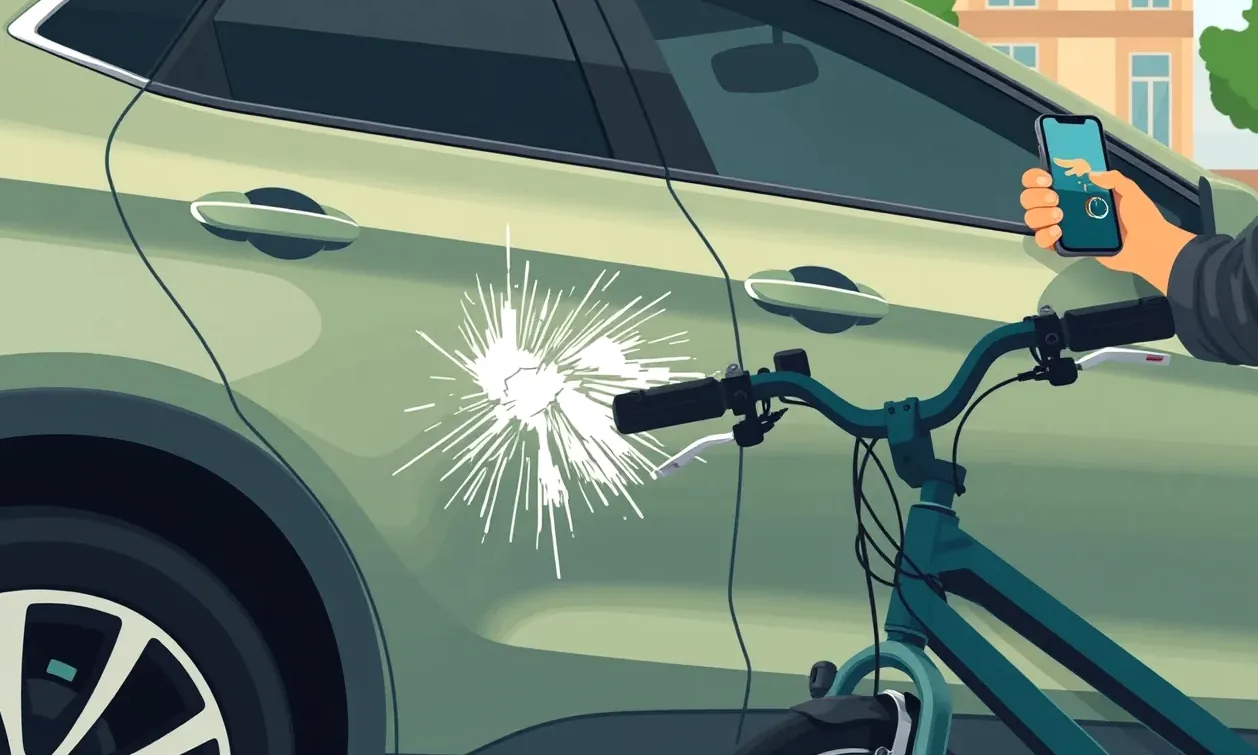 Váženie elektrobicykla v servise pred kontrolou technických parametrov