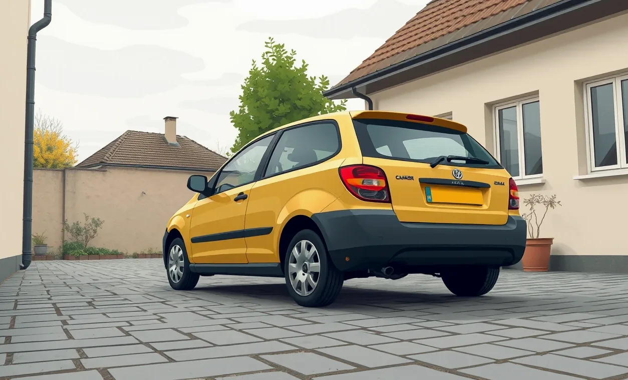 Mechanik v servise kontroluje poškodené čelné sklo automobilu