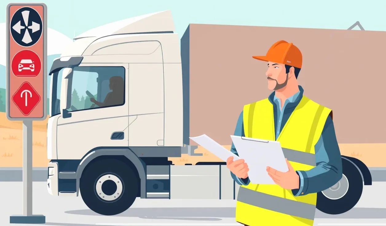 Poškodený náves a zadná časť ťahača po nehode pri cúvaní k logistickej rampe