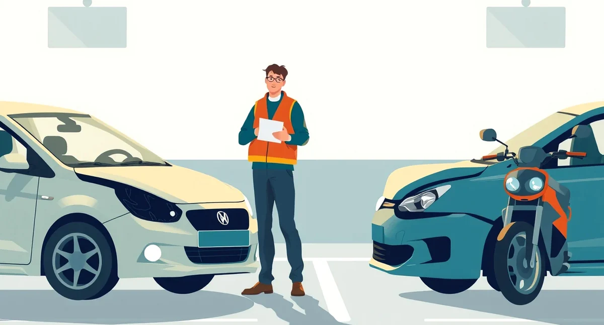 Detailný pohľad na medzinárodnú automobilovú poisťovaciu kartu s vyznačeným VIN číslom